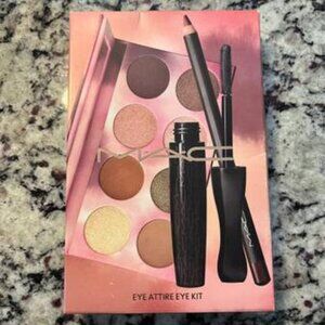 MAC Eye Attire Kit (New) - Eye Shadow Palette, Eyeliner and Mascara